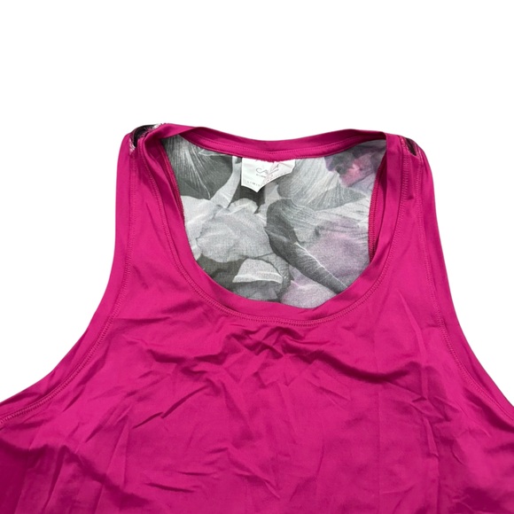 CALIA by Carrie Underwood Limited Edition Floral Mesh Back tank top - Picture 4 of 8
